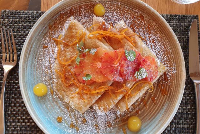 Gourmet Pancake Day recipe: Fluffy golden crepes created by Galvin Green Man Essex.