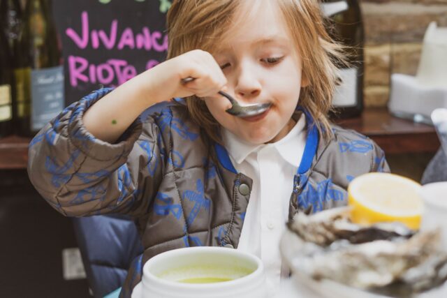 A warm, welcoming family dining experience during the school holidays at Galvin's.