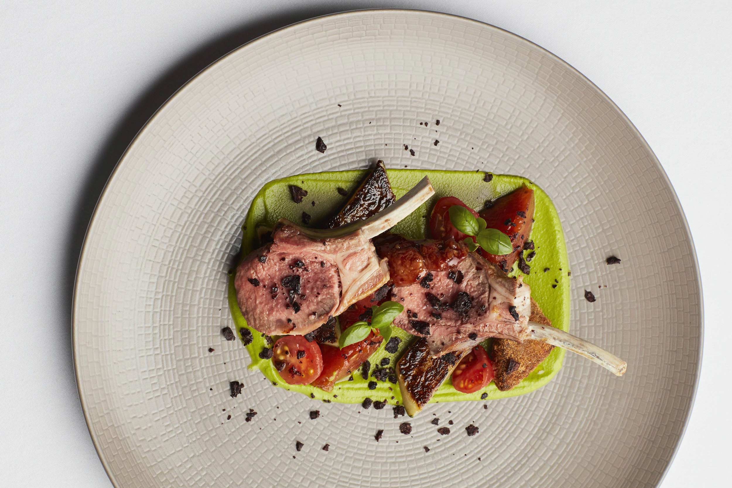 The beautifully curated spring lunch menu du jour at Galvin Restaurants London.