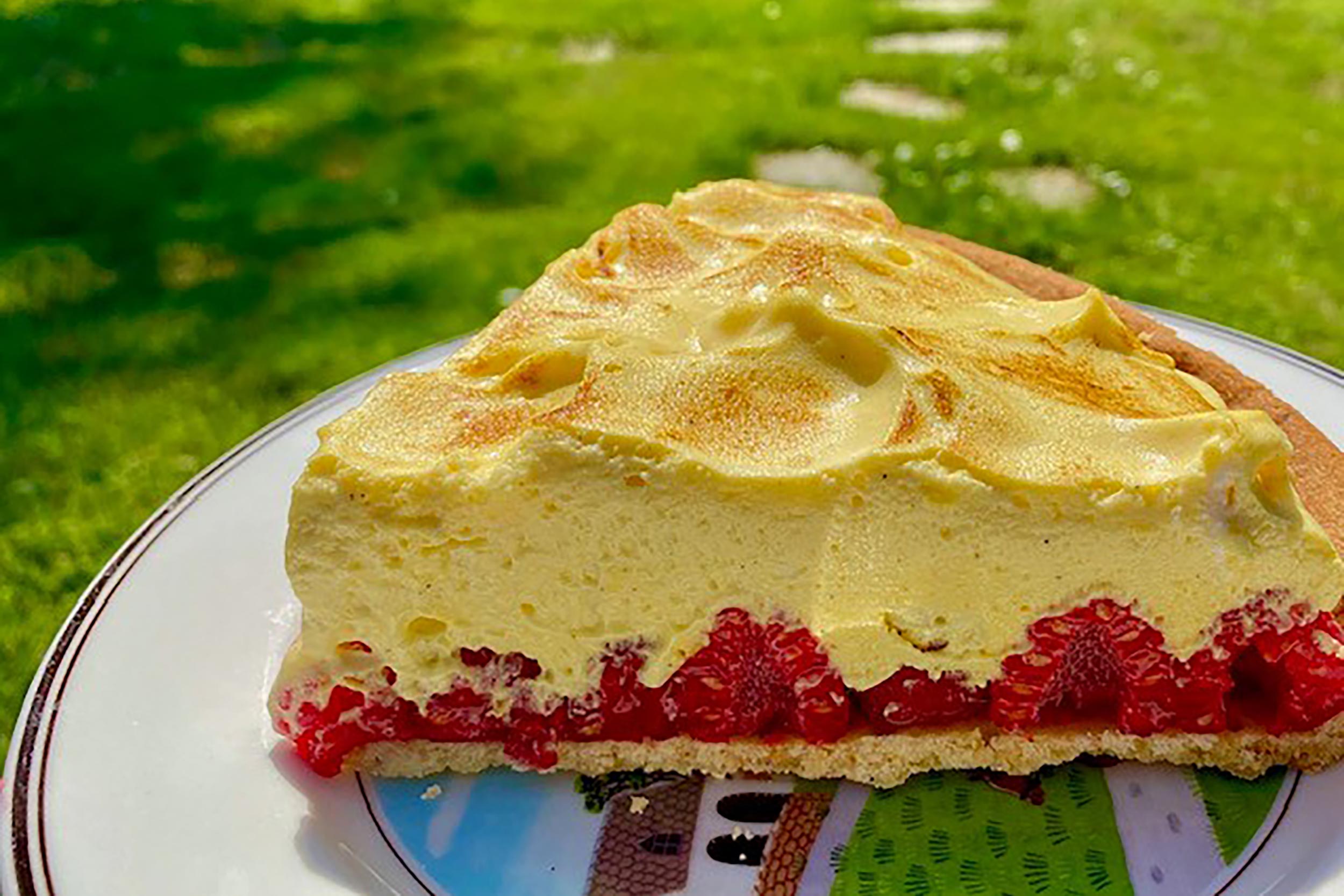 Michelin Restaurant Martino’s Raspberry Tart