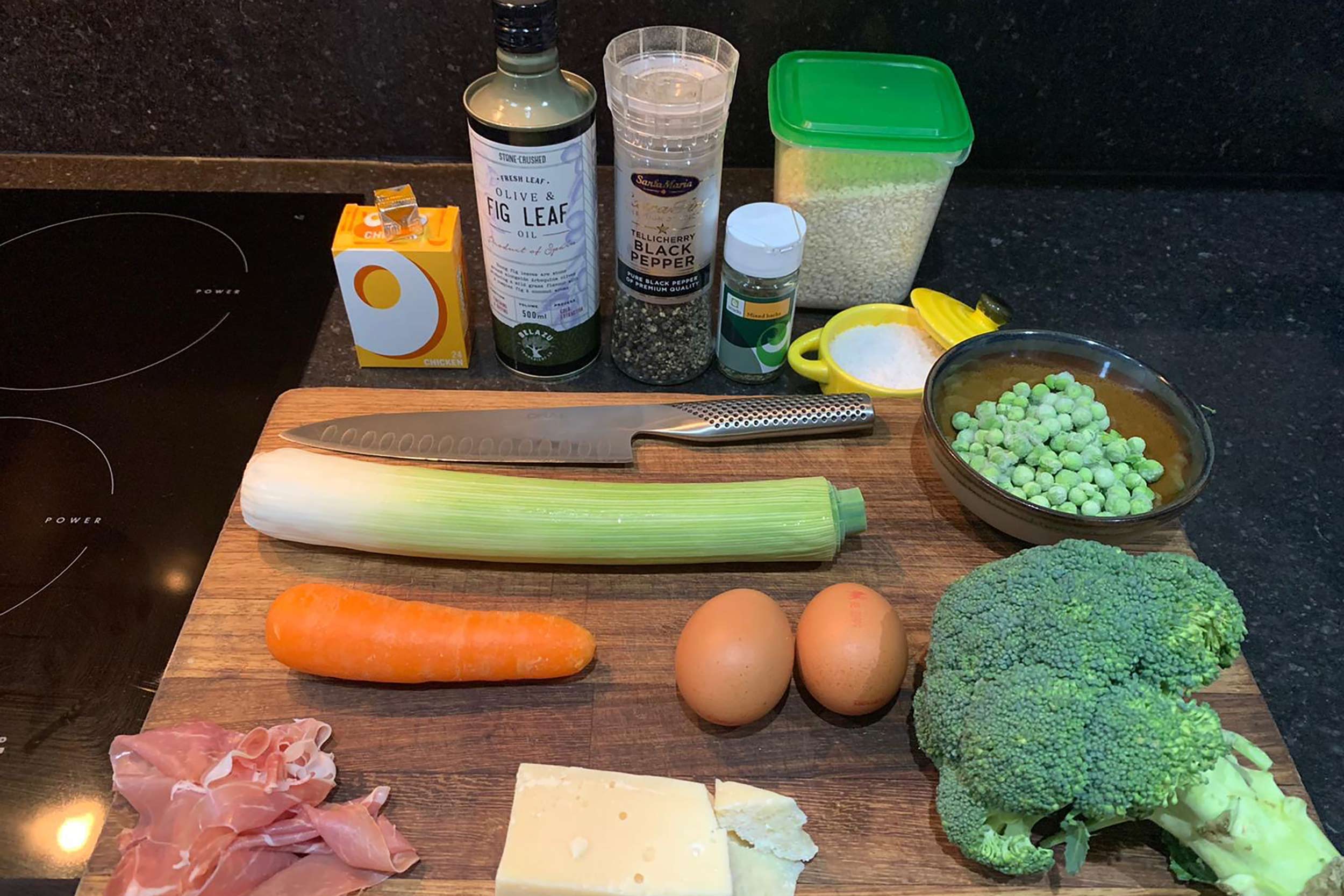 French Restaurant Vegetable Risotto