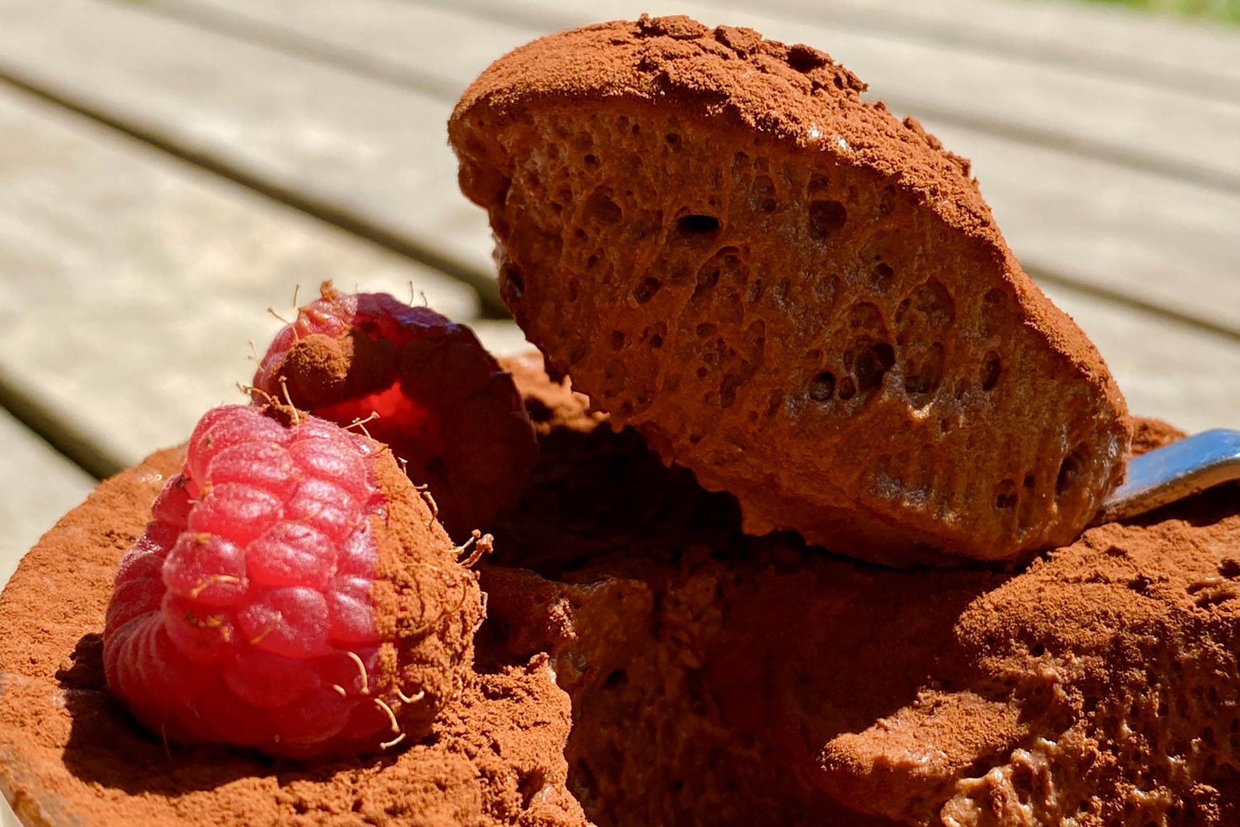 French Restaurant Martino’s Chocolate Mousse