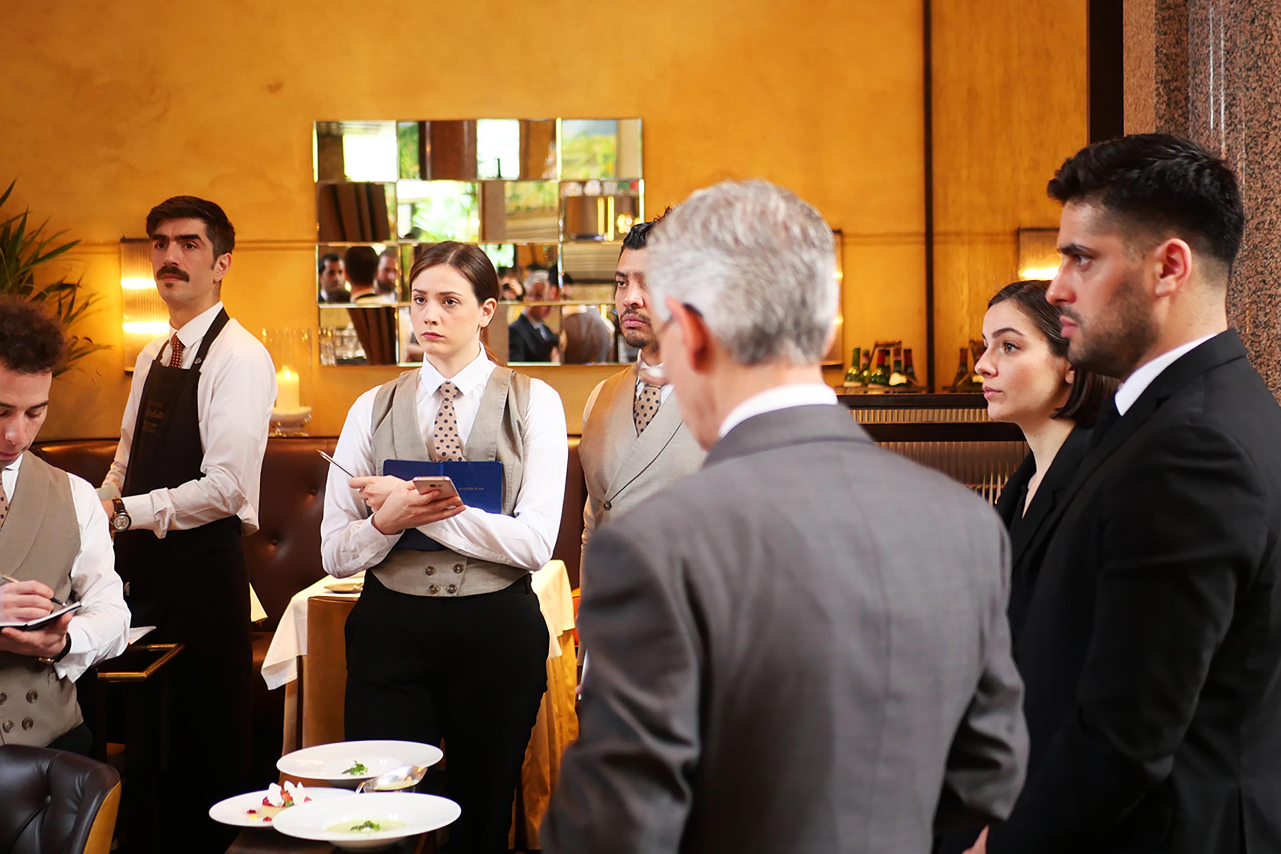Galvin Green Man Essex: A clean, bright, and welcoming country pub dining room.