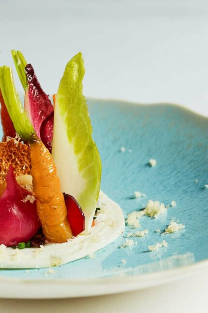 Artisan cheese course and fine dining delicacies at Galvin Restaurants London.