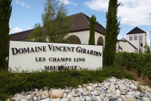 Premium Burgundy Pinot Noir wine poured at Michelin-starred Galvin La Chapelle London.