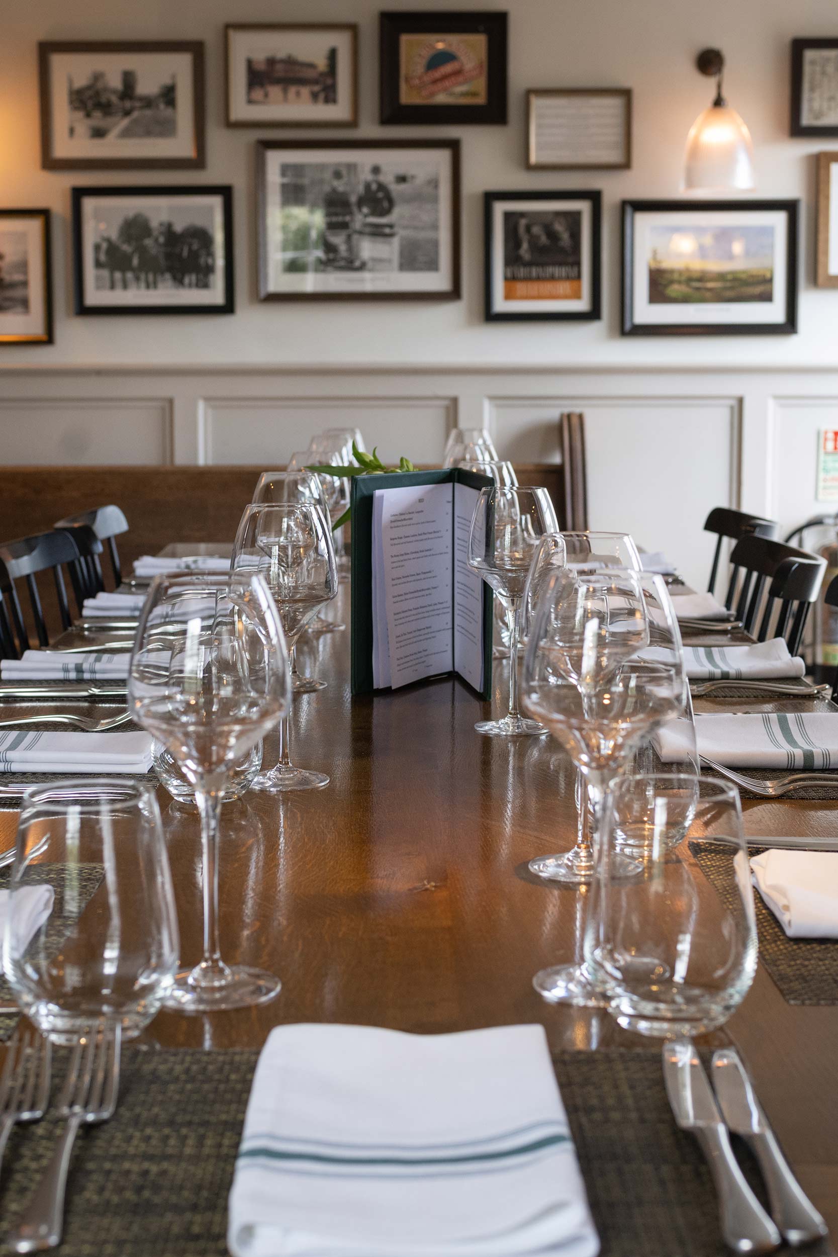 Restaurant Pub Chelmsford Essex with Private Dining Rooms Event Space Venue Howe Street Best Great Waltham Communal Room Galvin Green Man