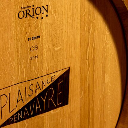 A glass of Château Plaisance biodynamic wine at Galvin Spitalfields dining event.