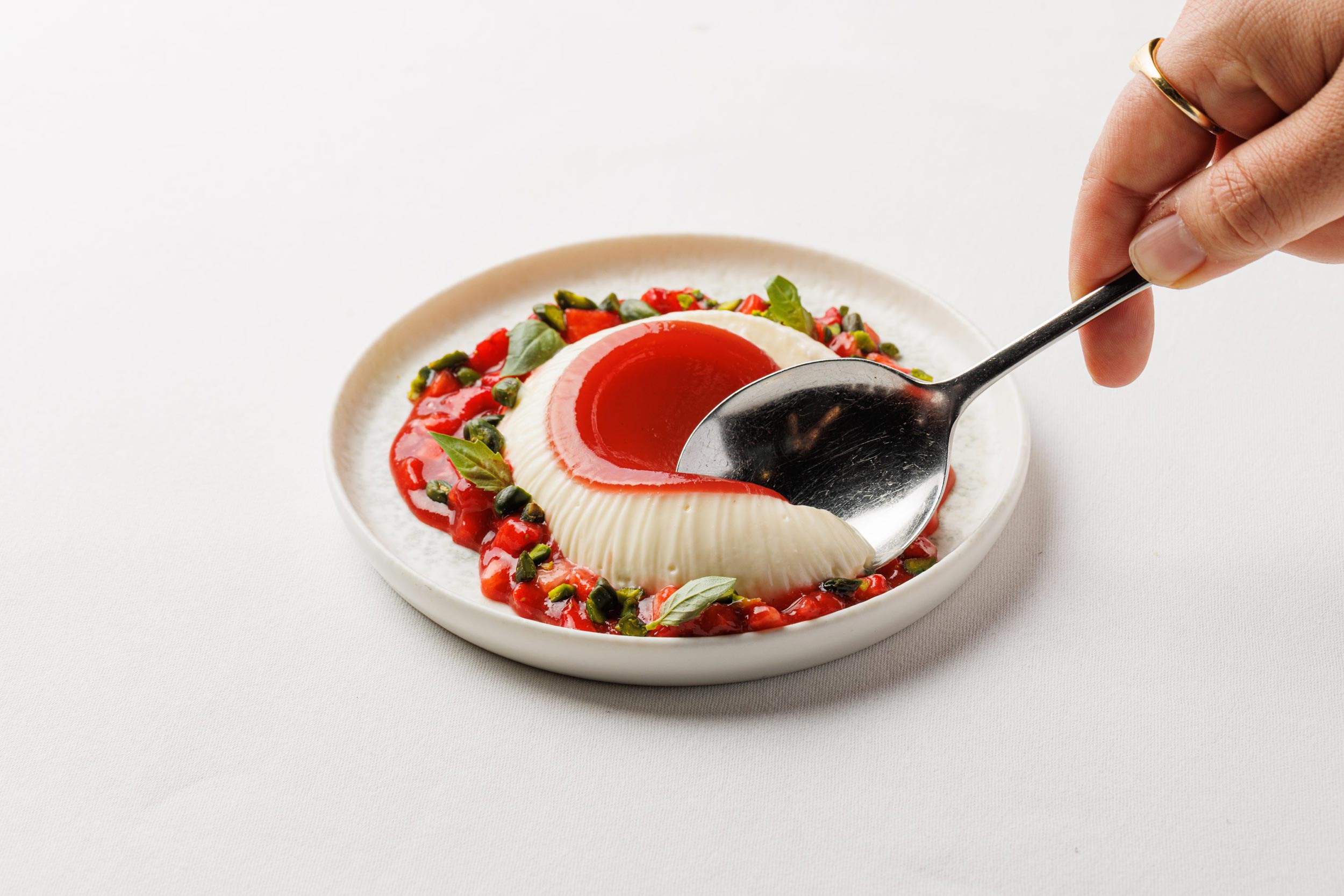 Premium seasonal British ingredients showcased at the Galvin Mayfair dinner.