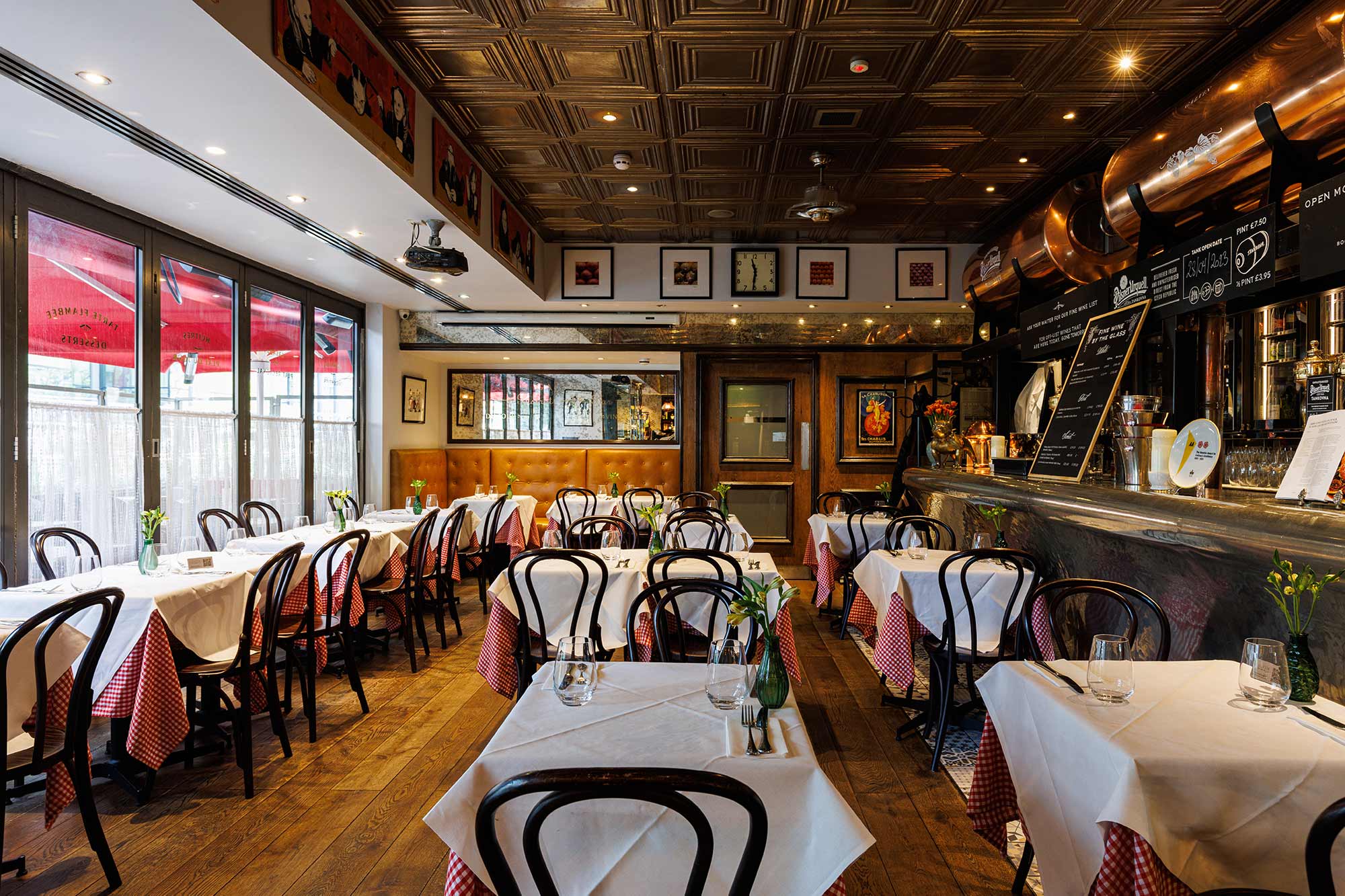 Restaurant Spitalfields Market Galvin French Bistrot Cocktail Bar Private Dining Events