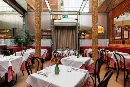 Private Dining and Events Venue Space Adjoining Spitalfields Market at Restaurant Galvin Bistrot & Bar