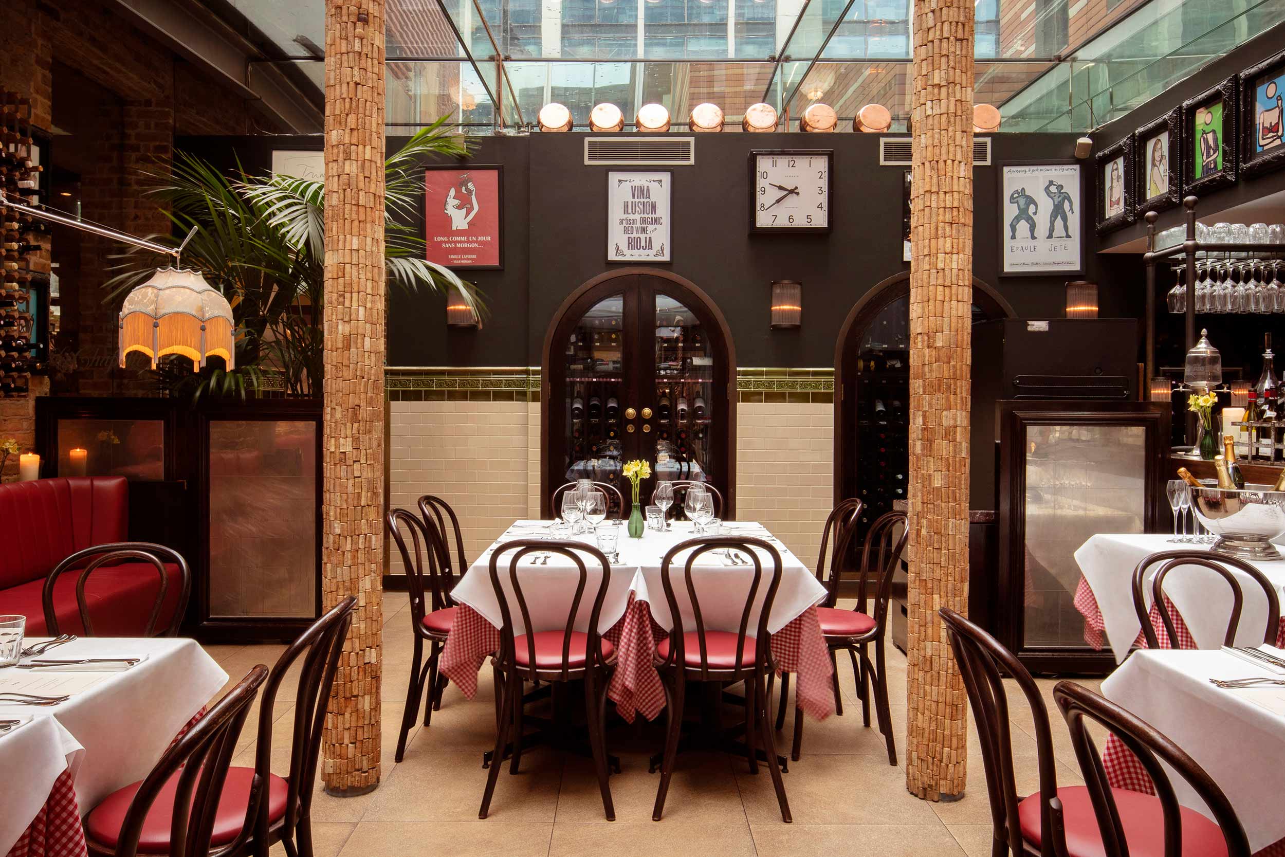 Restaurant Bar Spitalfields Private Dining Rooms Event Venue Space Conservatory Garden