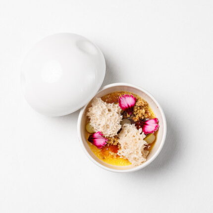 Innovative and comforting seasonal gastronomy featured on the Galvin winter menu.