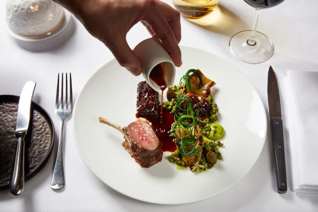 Restaurant Michelin Star French City London Galvin La Chapelle Lamb Private Dining at Galvin Restaurants
