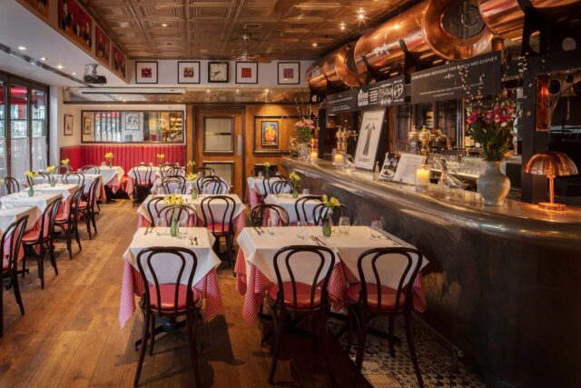 Traditional roast beef Sunday lunch for Father’s Day at Galvin Bistrot & Bar London.