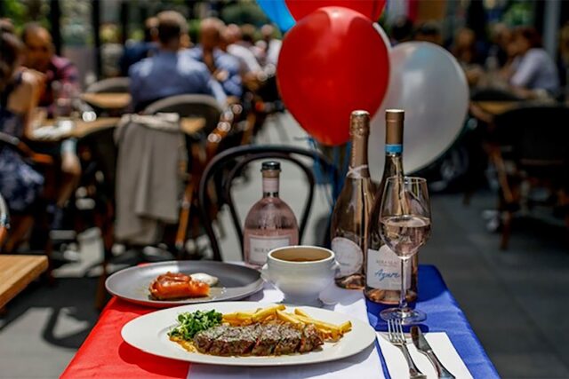French Restaurant Spitalfields Market French Bar Private Dining  Three Course Bastille Day