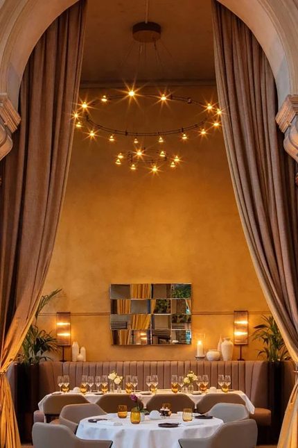 Private Dining Restaurant French Michelin Star City London Arch Event Space Function Room near Liverpool Street Station
