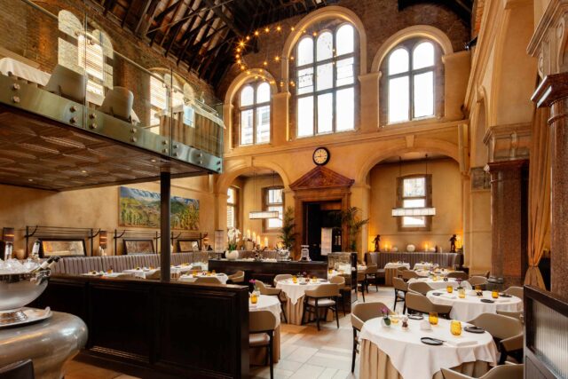 French Michelin Restaurant Truffle & Barolo Wine Dinner Private Dining French Michelin Star City London