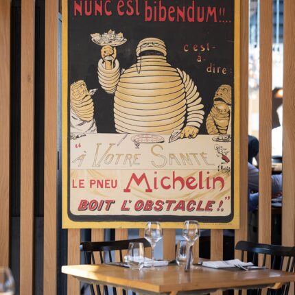 A classic British pub dessert reimagined for our Michelin-recommended menu.