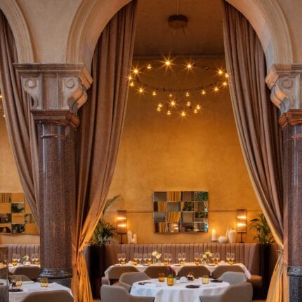 French Restaurant Private Dining Michelin Star City London Easter Private Dining