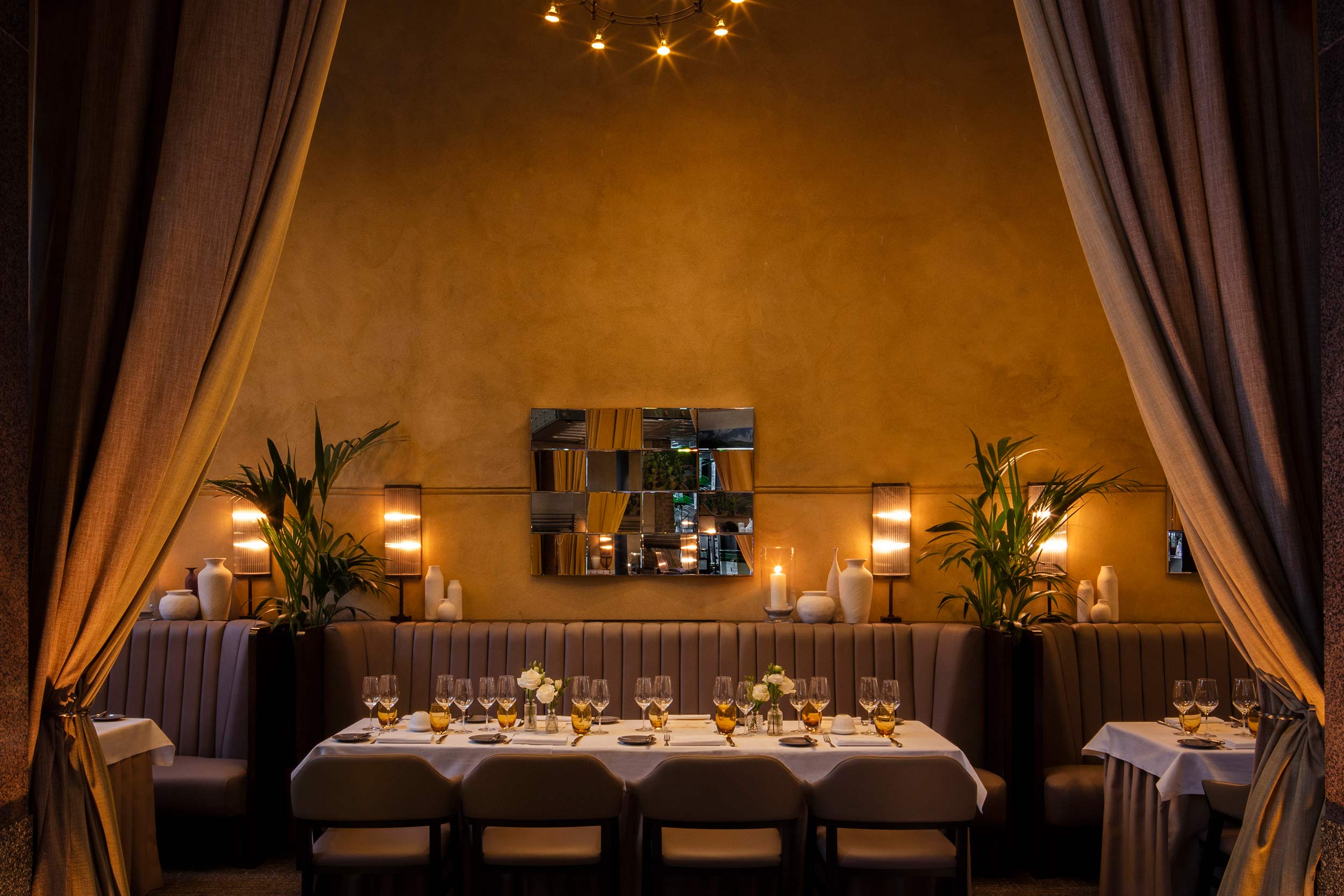 French Restaurant Private Dining Michelin Star City London Easter Private Dining