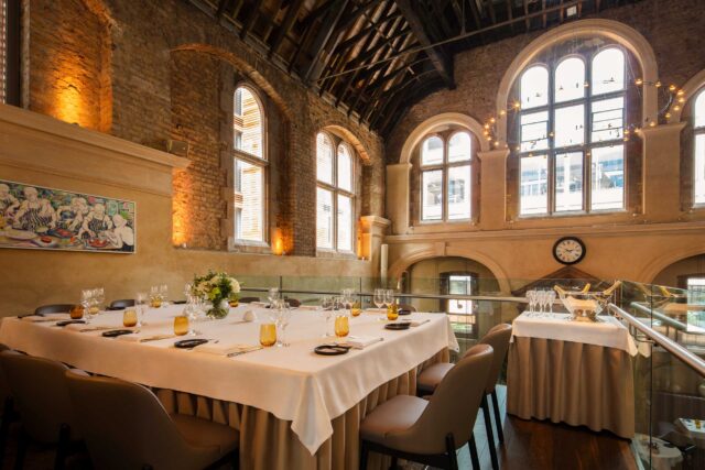 Best french restaurant avignonesi wine dinner private dining michelin star the city london