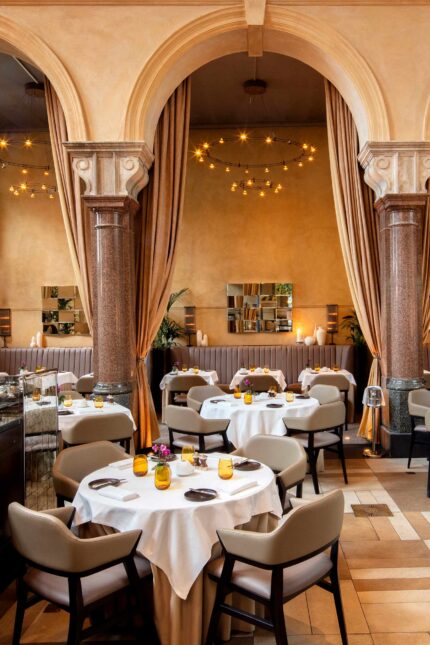 Taste of Summer menu: Al fresco dining vibes in the heart of the City of London.