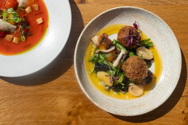 Fresh, locally sourced summer dishes from the Michelin-starred chefs at Galvin Essex.