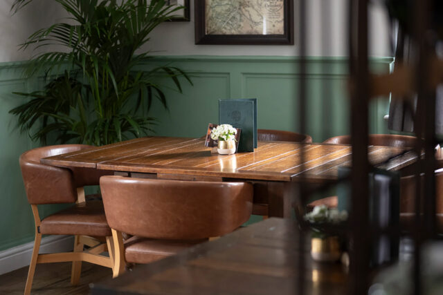 Best pub bar restaurant beer garden in Waltham Essex, celebrate game season dinner with dishes such as Roast loin of venison with red cabbage.