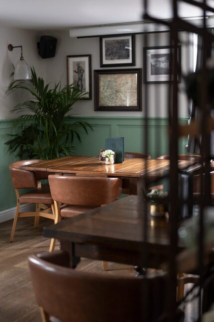 Best pub bar restaurant beer garden in Waltham Essex, celebrate game season dinner with dishes such as Roast loin of venison with red cabbage.