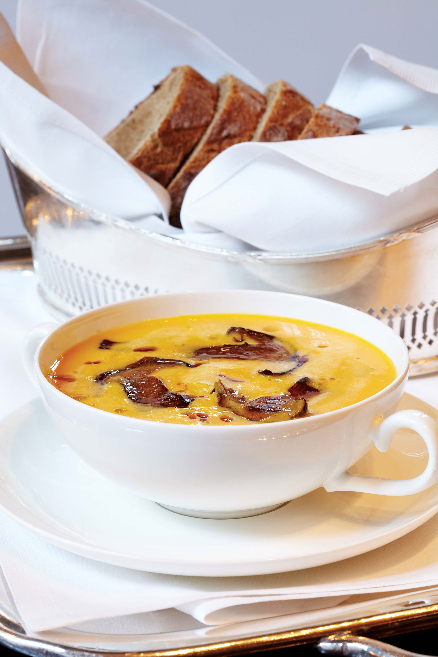 Celebration dishes restaurant Essex Waltham Braintree pub bar pumpkin cepes soup