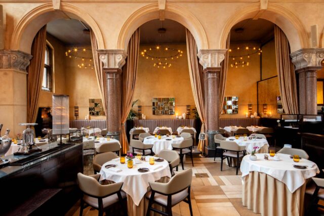 Best michelin starred restaurant in London Spitalfields The City Bishopsgate Mediterranean cuisine