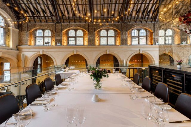 Best mediterranean Michelin restaurant near me Bishopsgate London chefs tasting menu