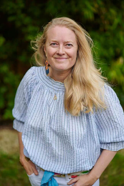 Author Torie hosting an engaging book club discussion event near Witham, Essex.