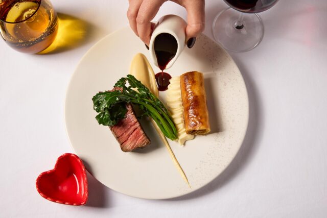 Treat your loved one to a premium multi-course Valentine's Day menu in East London.