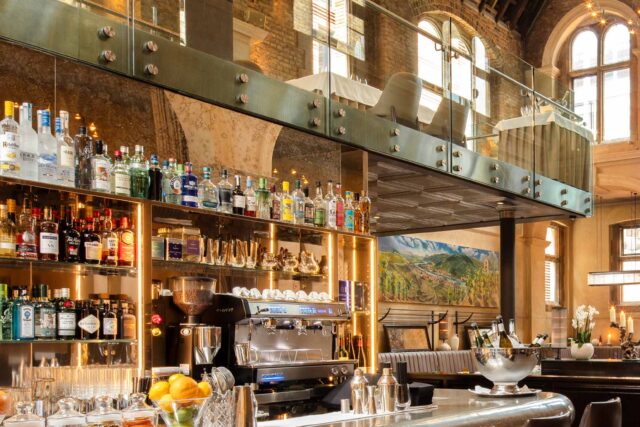 March Furleigh wine dinner at mediterranean restaurant in The City London, 5 courses, coffee & petit fours all perfectly paired with wines.