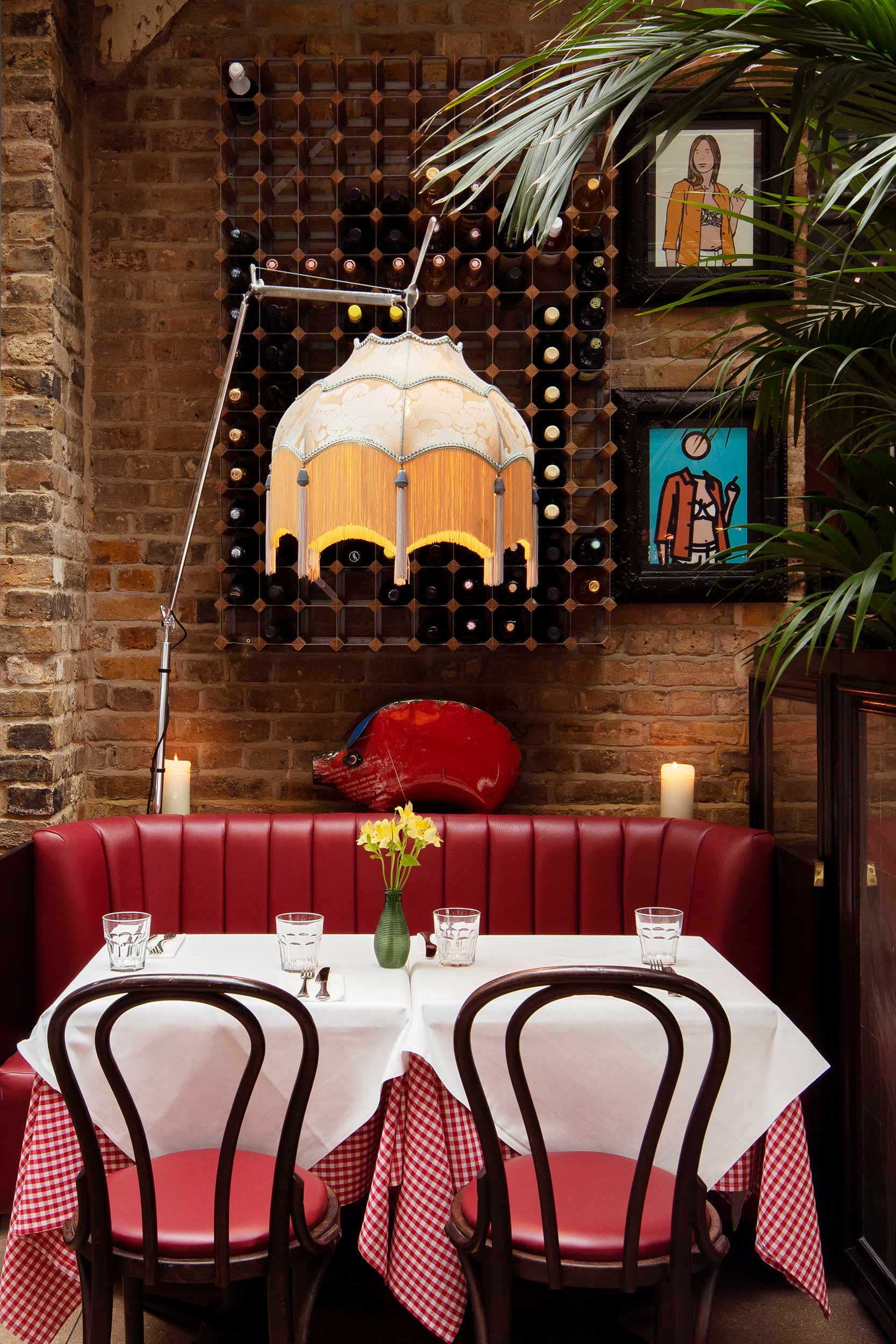 A beautifully laid multi-course banqueting table ready for a family celebration.