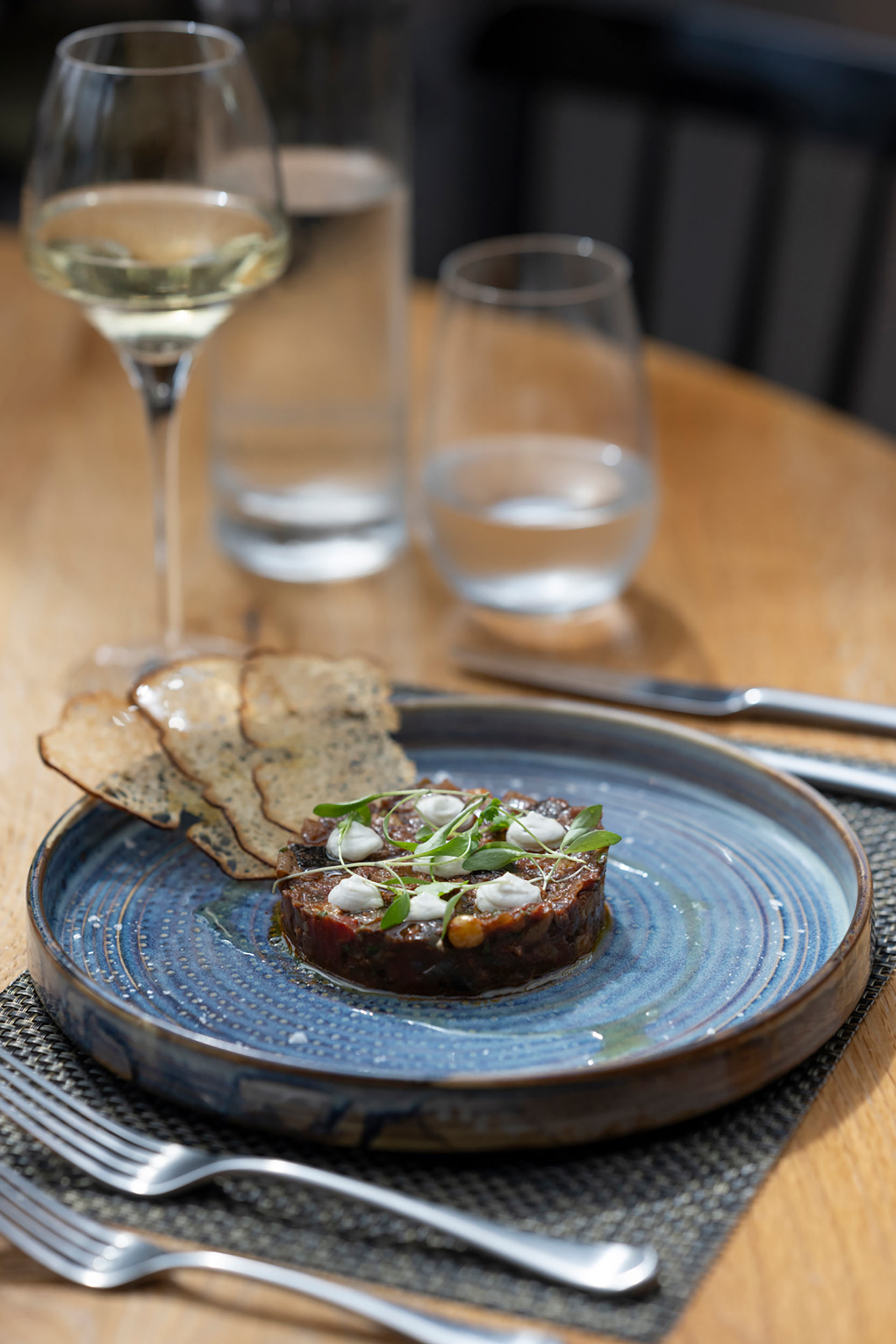 Restaurant pub close to Pleshey Essex michelin bib gourmand menu