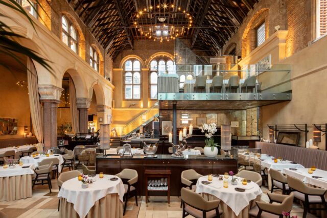 Michelin-standard French cuisine featured on the Mother's Day menu at Galvin La Chapelle.