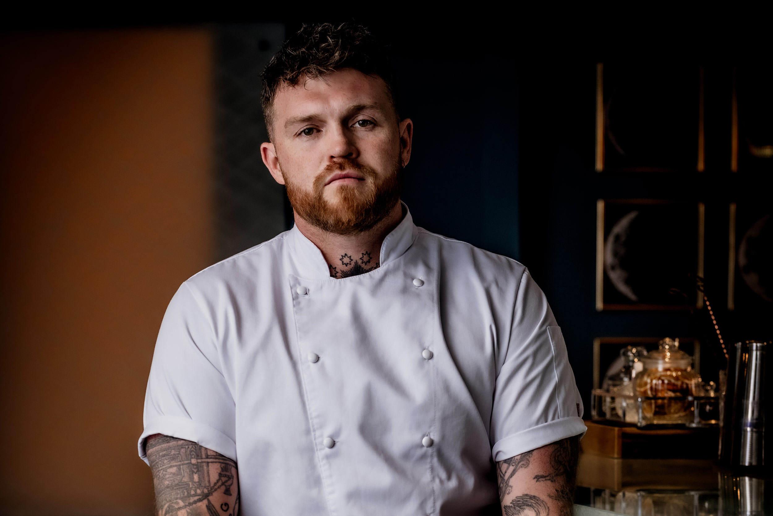 Four hand dinner with Tom Brown top restaurant Bishopsgate London