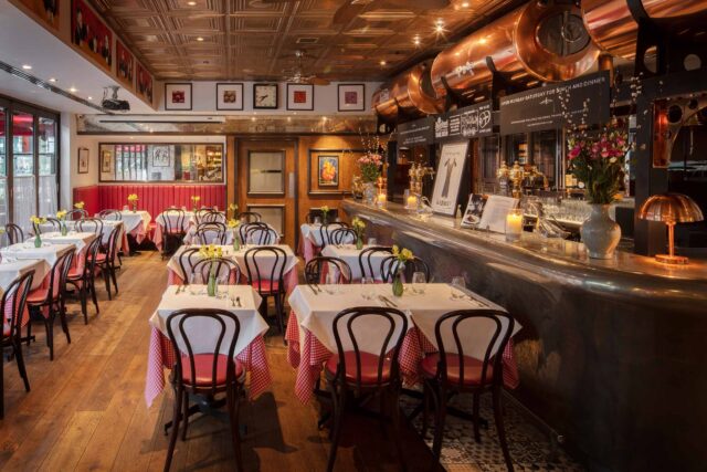 Celebrate Bastille Day in London with French live music and dining at Galvin Spitalfields.