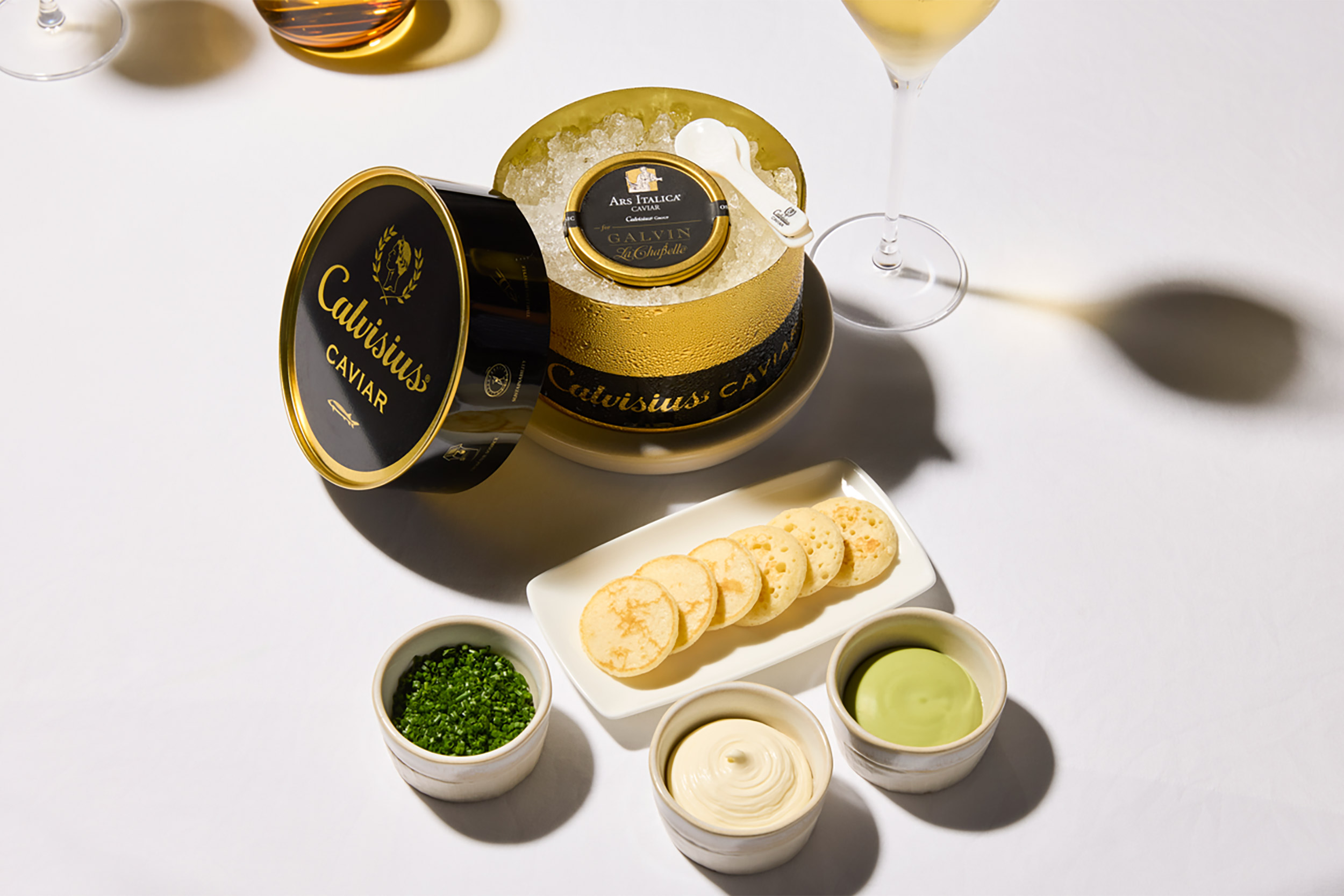 Champagne & Caviar five Course Dinner